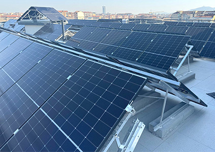 impianto fotovoltaico a Torino